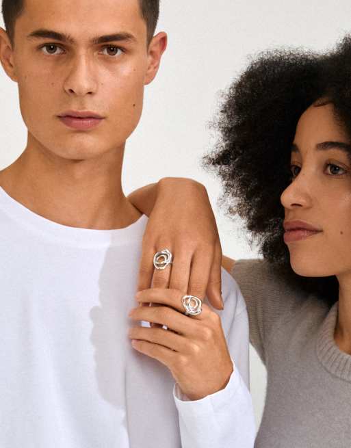 Pilgrim Diego Ring In Silver Plated