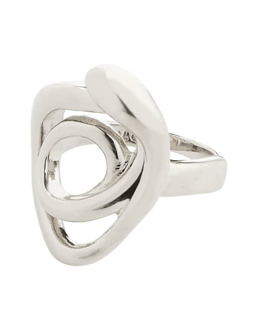 Pilgrim Diego ring in silver plated