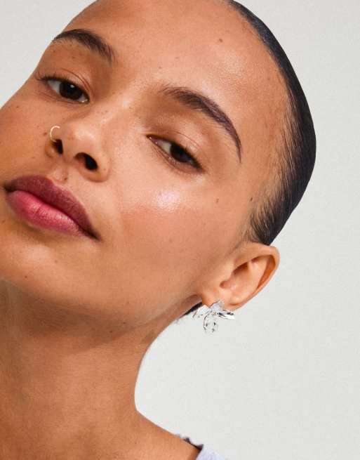 Pilgrim Dream Earrings In Silver Plated