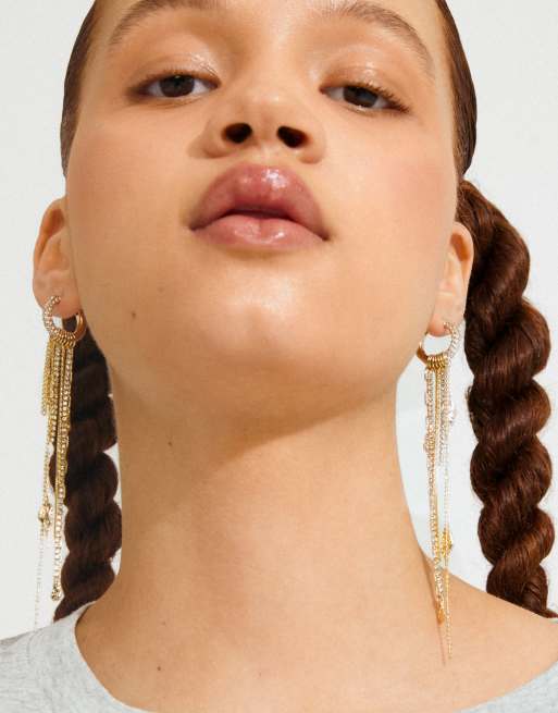 Pilgrim Drue Earrings In Gold Plated