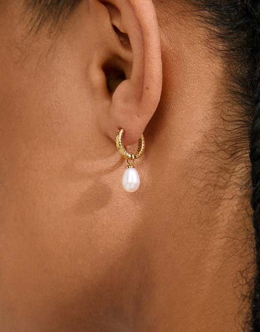 Pilgrim Elliana earrings in gold plated