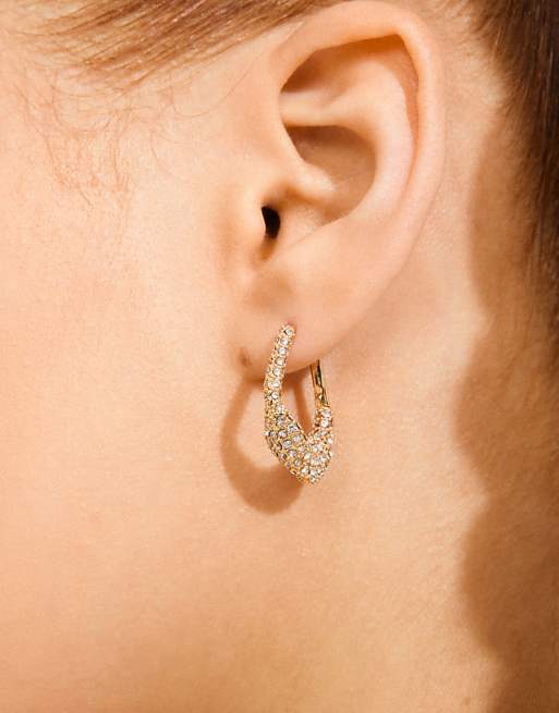 Pilgrim Fenix earrings in gold plated