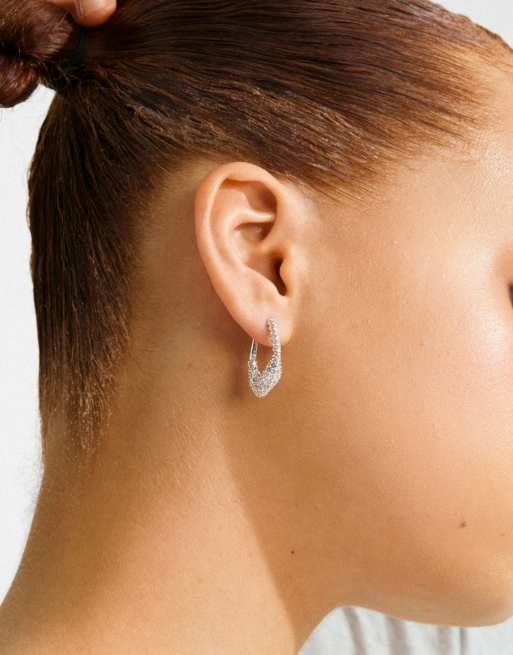 Pilgrim Fenix Earrings In Silver Plated
