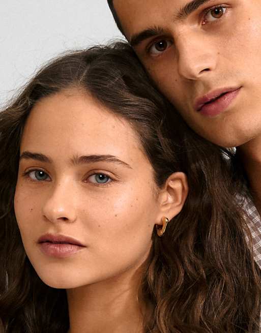 Pilgrim Free earrings in gold plated