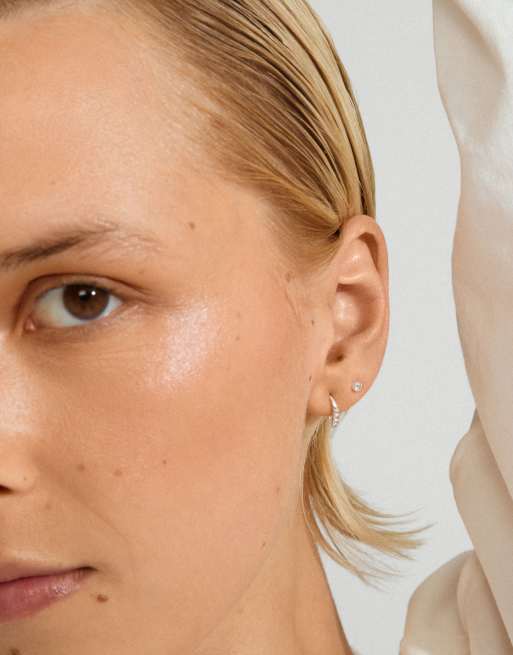 Pilgrim Gionni Earrings In Silver Plated