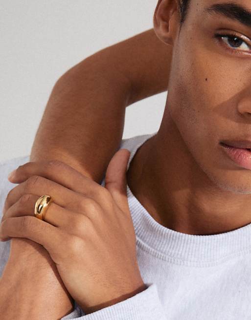 Pilgrim Harrison rings 2in1 set in gold plated