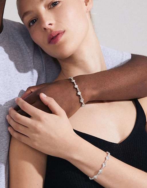 Pilgrim Inaya bracelet in silver plated
