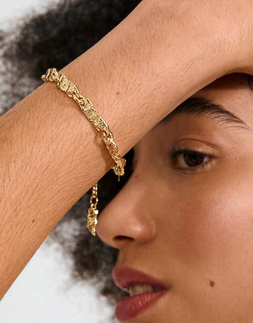 Pilgrim Instant bracelet in gold plated
