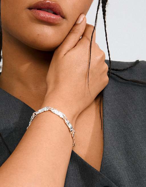 Pilgrim Instant bracelet in silver plated