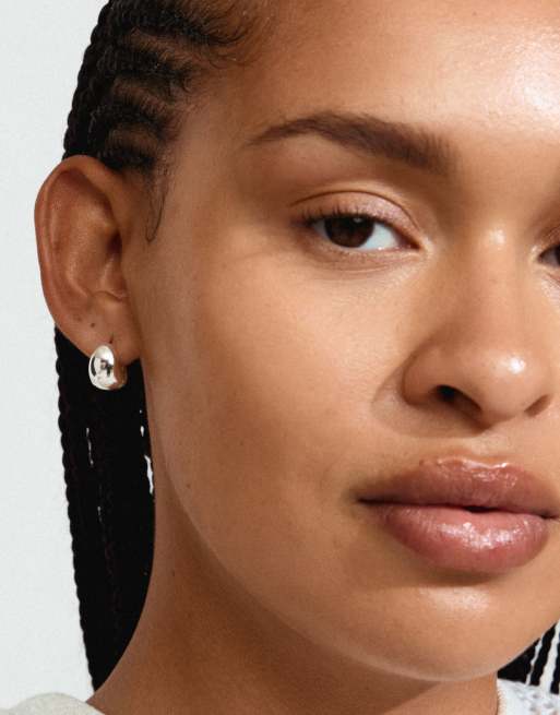 Pilgrim Jua Earrings In Silver Plated