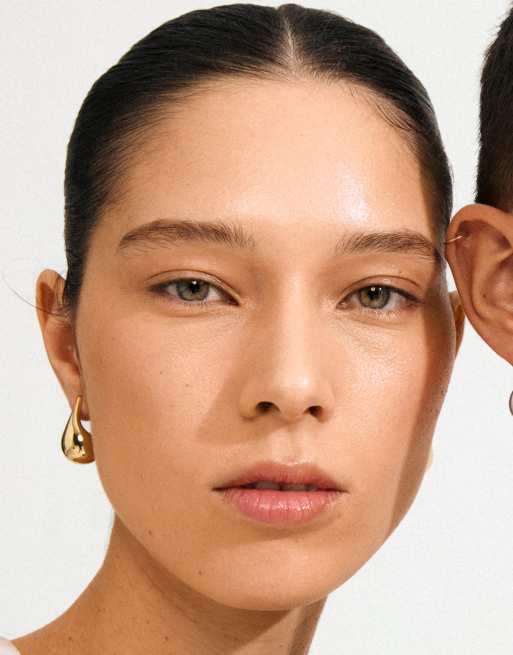 Pilgrim Juniper Earrings In Gold Plated