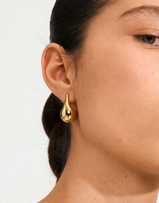 Pilgrim Juniper earrings in gold plated