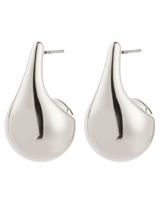 Pilgrim Juniper Earrings In Silver Plated