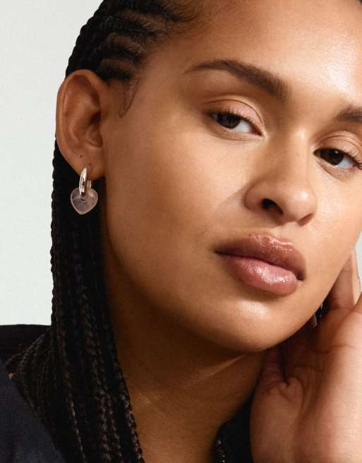 Pilgrim Kendall Earrings In Silver Plated
