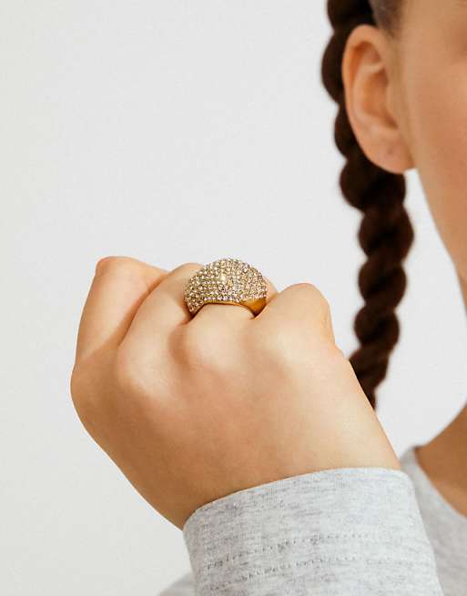 Pilgrim Lael ring in gold plated