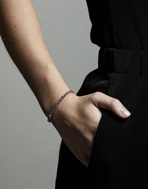 Pilgrim Lucia Crystal Bracelet In Gold Plated