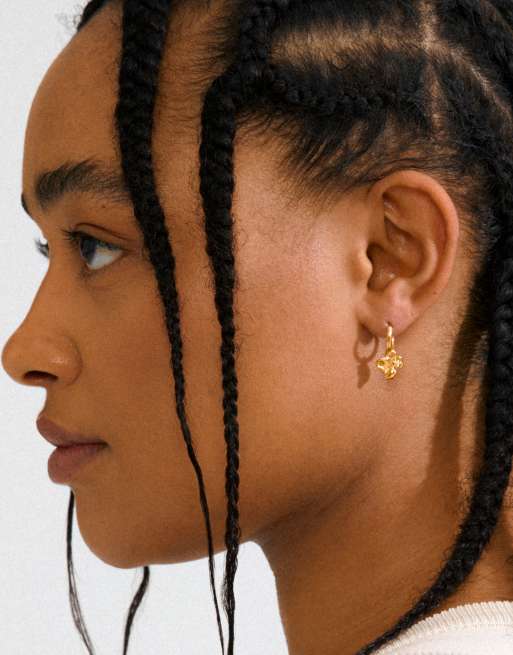 Pilgrim Luis Earrings In Gold Plated
