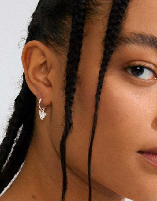 Pilgrim Luis Earrings In Silver Plated