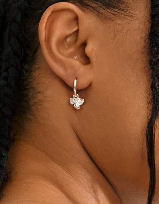 Pilgrim Luis earrings in silver plated