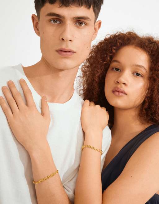 Pilgrim Sense Bracelet In Gold Plated