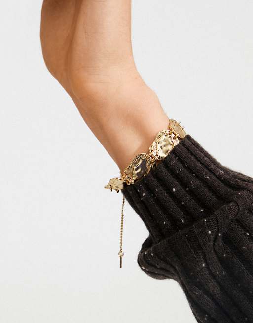 Pilgrim Shift bracelet in gold plated