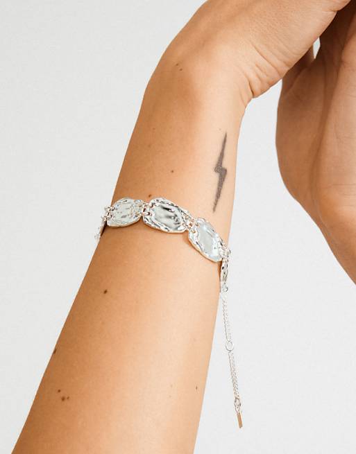 Pilgrim Shift bracelet in silver plated