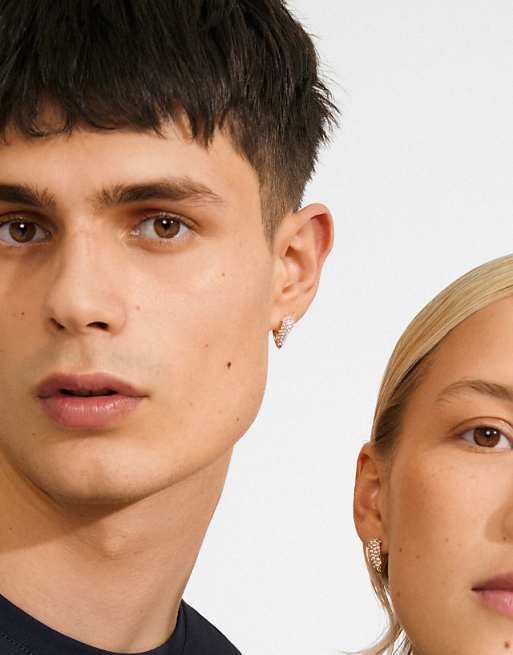 Pilgrim Soul earrings in silver plated