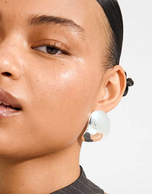 Pilgrim Sparkle earrings in silver plated