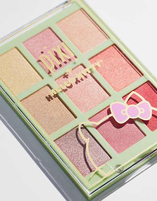 Pixi Hello Kitty Highligher & Blush Chrome Glow Palette