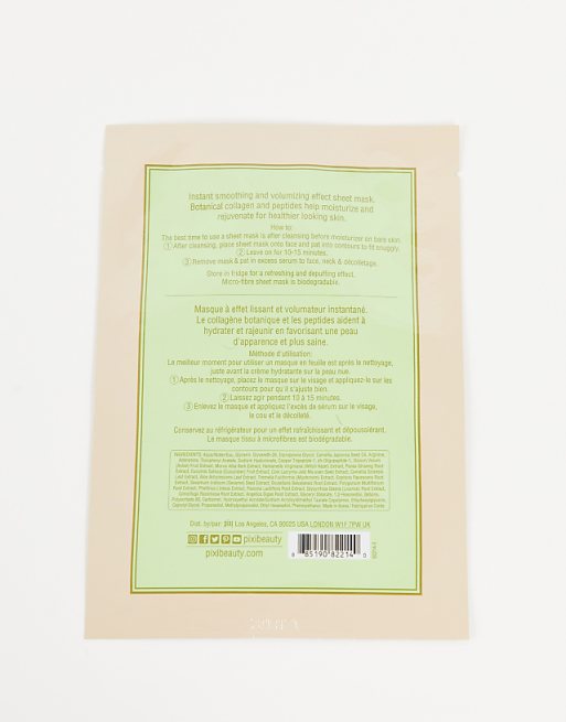 Pixi Volume Collagen Boosting Sheet Face Masks X 3