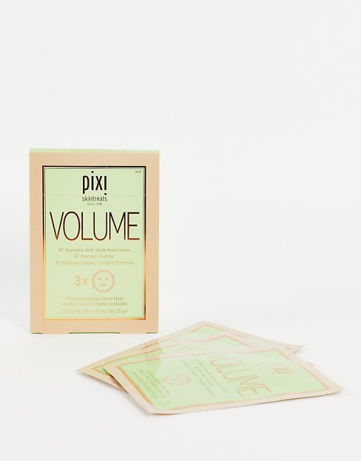 Pixi Volume Collagen Boosting Sheet Face Masks x 3