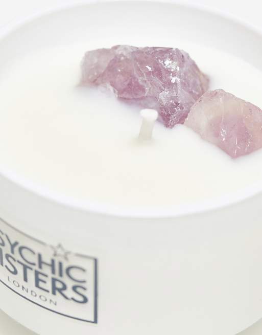 Psychic Sisters X ASOS Exclusive Amethyst Gemstone Candle 100g