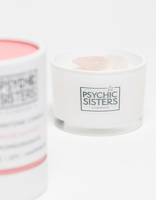Psychic Sisters X ASOS Exclusive Rose Quartz Gemstone Candle 100g