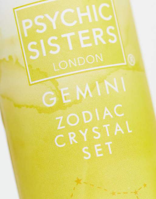 Psychic Sisters Zodiac Gemini Crystal Collection