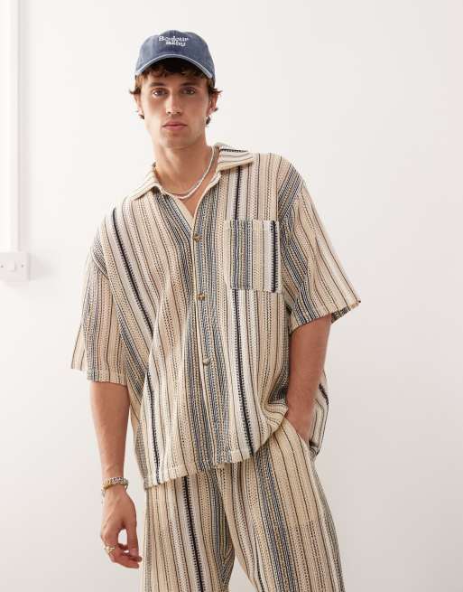 Reclaimed Vintage Cut And Sew Stripe Co-ord