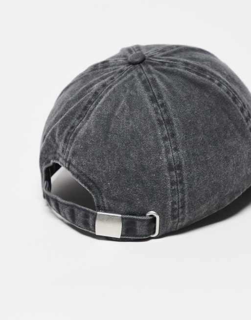 Reclaimed Vintage Unisex Logo Cap In Charcoal