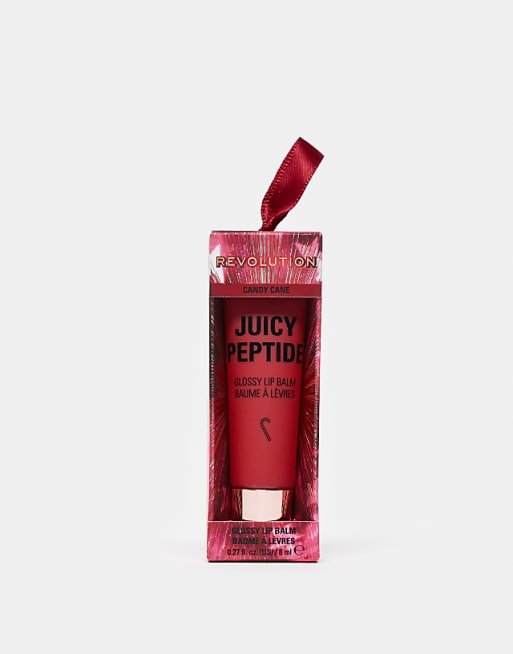Revolution Juicy Peptide Candy Cane Lip Balm