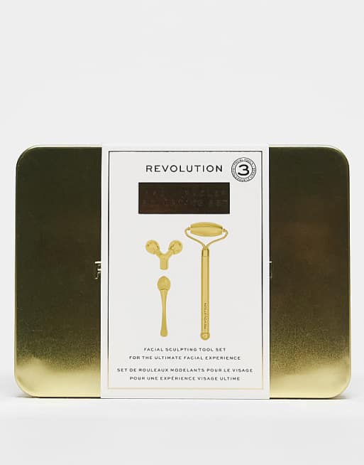 Revolution Pro Miracle Sculpting Facial Roller Set