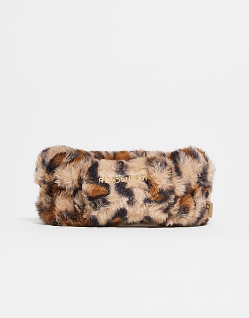Revolution Pro Miracle Skincare Headband Leopard Print