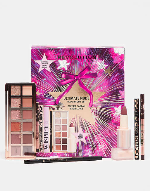 Revolution Ultimate Nude Makeup Gift Set - 32% Saving