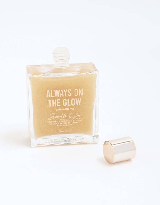 River Island Always On The Glow Shimmer Body And Hair Oil In No Colour