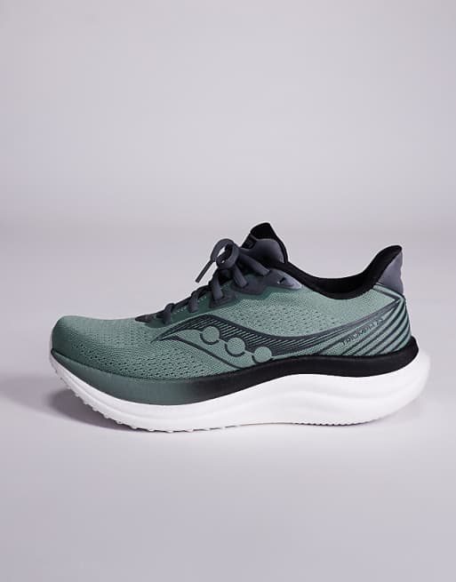 Saucony Triumph 23 Running Trainers In Iceburg And Grey