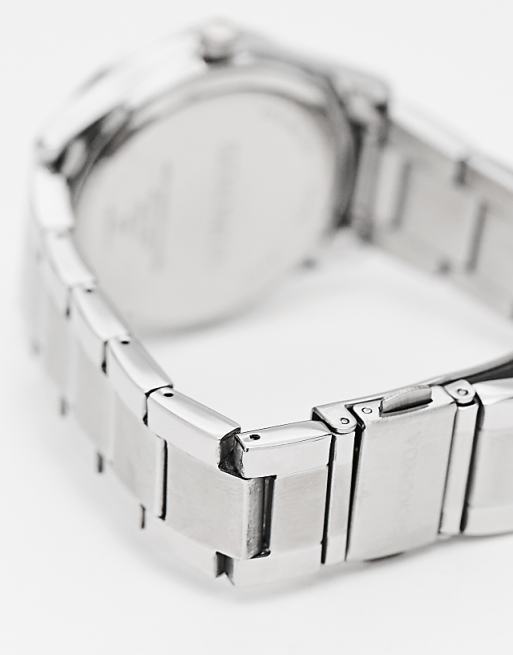 Sekonda Mens Bracelet Watch With White Dial In Silver