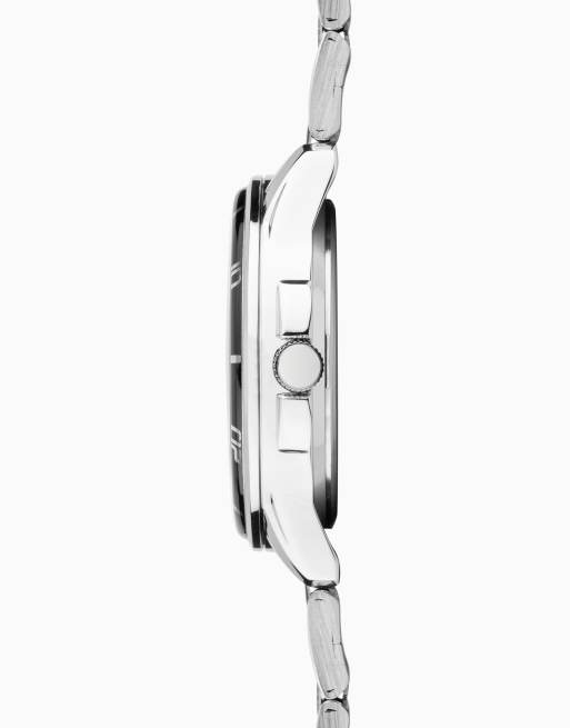Sekonda Midnight Mens 44mm Analogue Watch In Silver