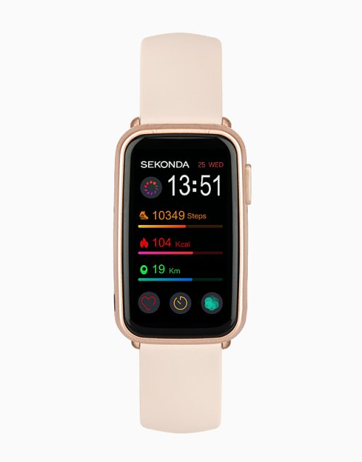 Sekonda Track unisex 26mm smartwatch watch in pink