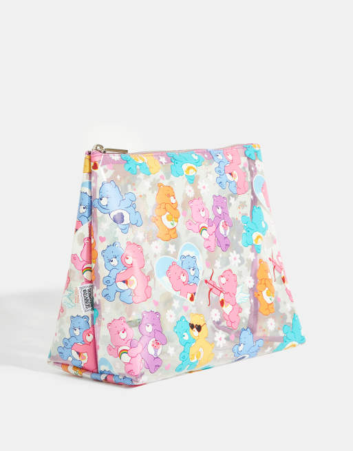 Skinnydip London Care Bears Glitter Wash Bag In Multi