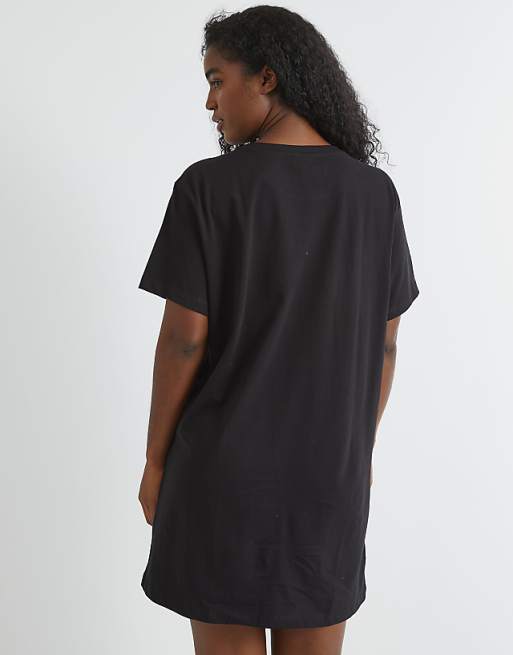 Skinnydip London Celestial Night Dress In Black