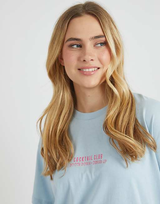 Skinnydip London Cowboy Tears T-shirt In Blue