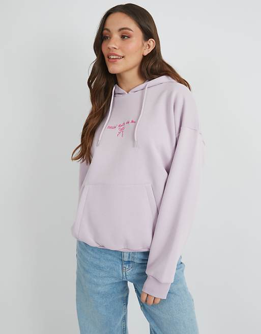 Skinnydip London Darlin That's On You Hoodie In Lilac