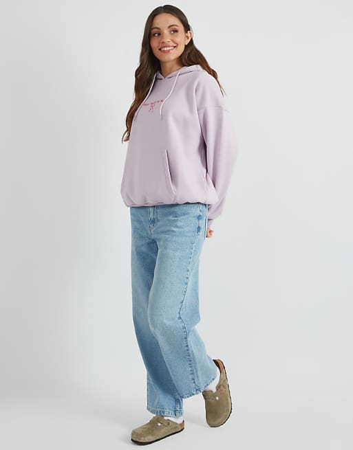 Skinnydip London Darlin That's On You Hoodie In Lilac